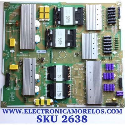 FUENTE DE PODER PARA TV LG / NUMERO DE PARTE EAY65898122 / 65898122 / 3PCR02878B / LGP86MH-21SP / EPCE75CB1D / PANEL HC860MAD-ABDA2-2124 /  MODELO 86QNED99UPA.AUSFLJR / 86QNED99UPA